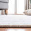 Tapis oriental gris / ivoire en laine / viscose tissé à la main-1620059462