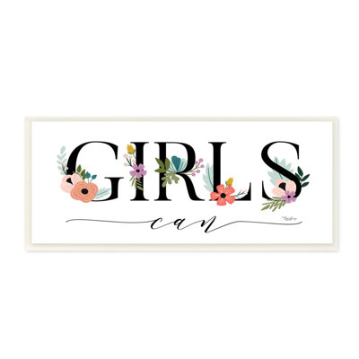 « filles can inspiration word design » par gigi louise, impression