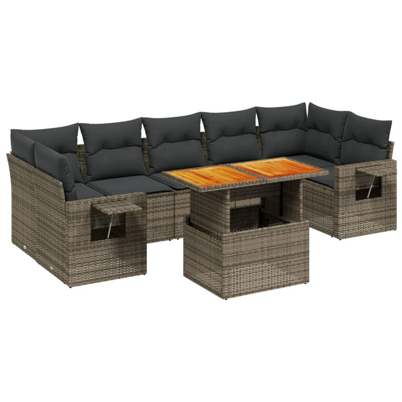 Ensemble de canapé de jardin Vidaxl