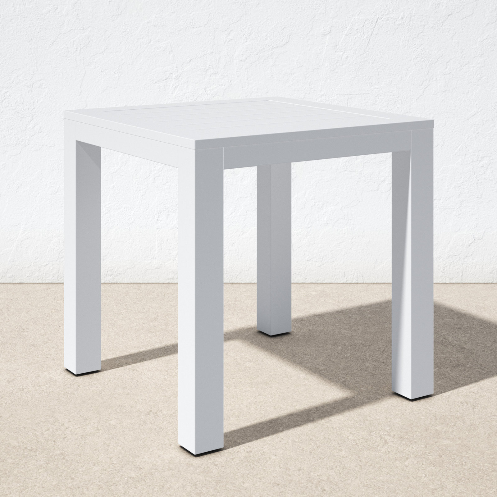 Camela 39.65'' Aluminum Outdoor Bar Table