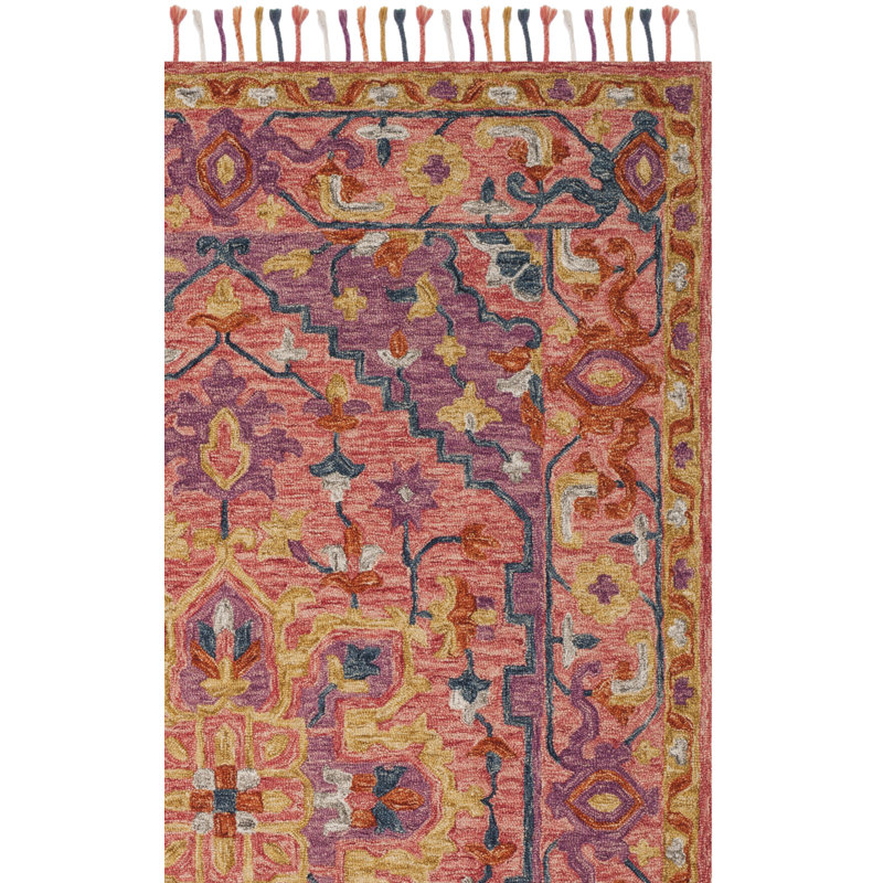 Vahakn Hand Tufted Wool Oriental Rug, Rectangle 2' x 3'