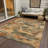 Machine Washable Indoor/Outdoor Christain ACN1345 Copper Rug-109533010