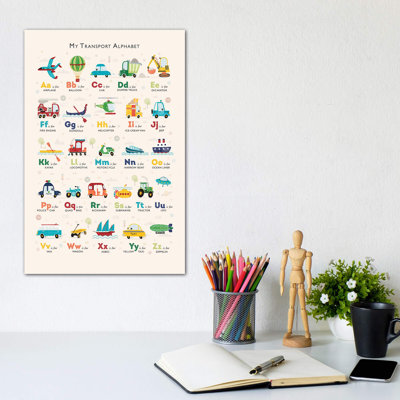 " Retro Transport Alphabet "