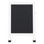 Tableau noir avec craie et effaceur 30 po x 20 po - Blanc