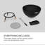 Round Steel Smokeless Fire Pit