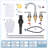 2-handle Bathroom Faucet with Drain Assembly-61572301