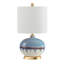 Lampe de table bleue 21 po Ahadzi