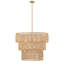 Luminaire suspendu en laiton doux Beachcrest Home ™ Bohannan
