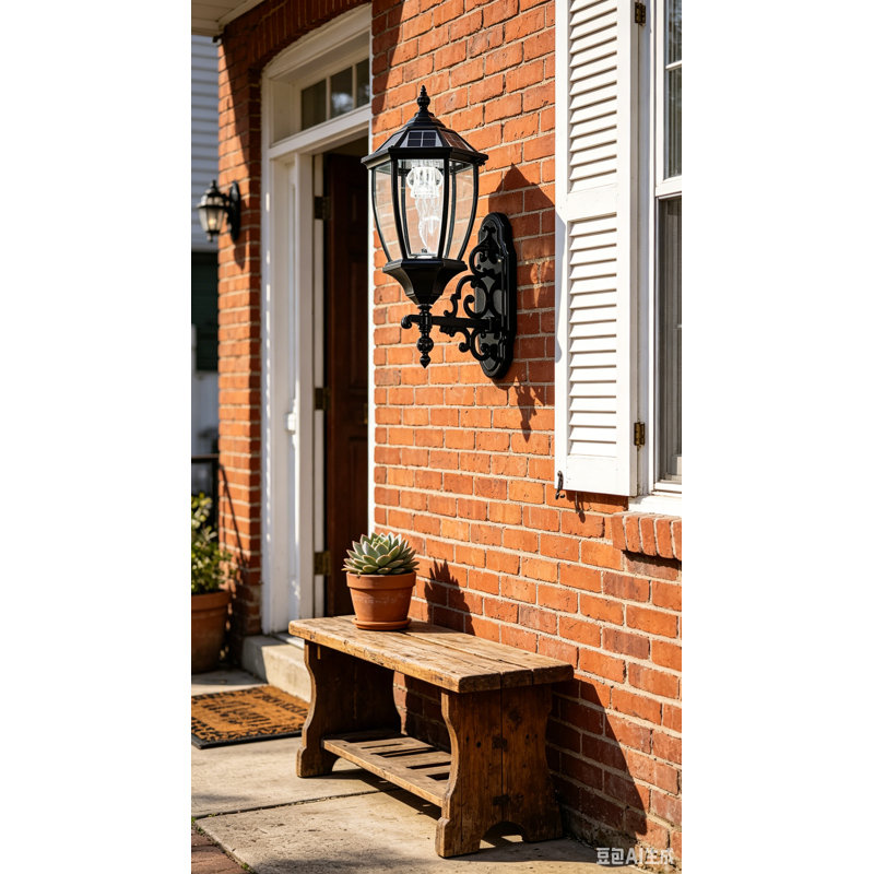 Lampe murale solaire