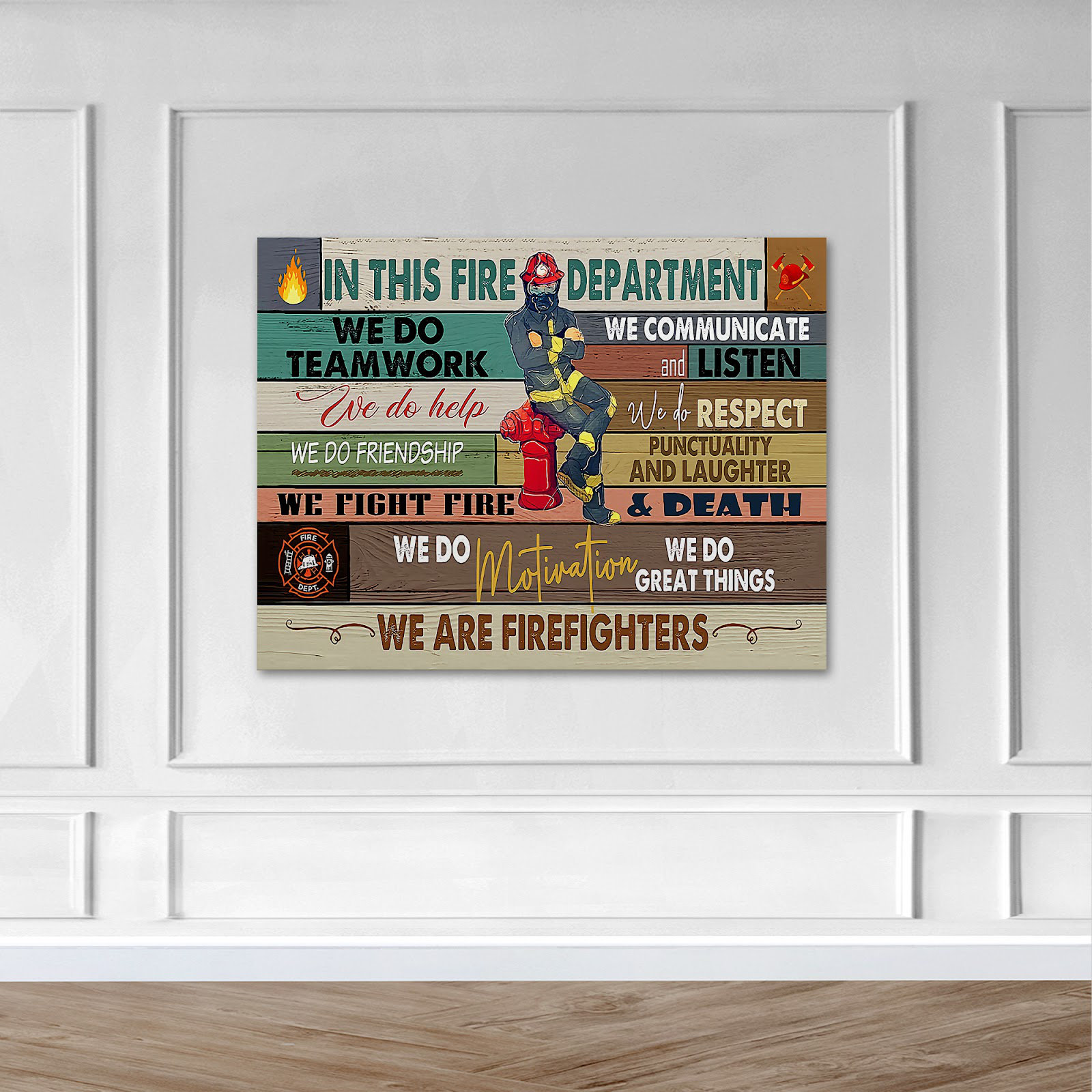 Catching Fire District 11 Wall