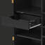Armoire de bar de style Mid-Century avec portes l 35 po x P 15 po-207436132