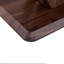 Table basse rectangulaire en bois aggloméré à texture moderne et minimaliste