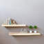 20cm W Wood Wall Mounted Shelving Unit-39852794