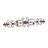 Patil 54" x 11" Brown Metal Rustic Wall Décor