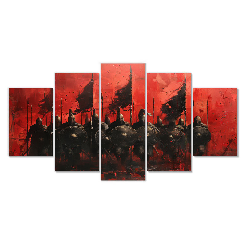Yemina - Ensemble de décoration murale armée