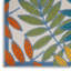 Tapis d'intérieur / extérieur à motif floral vert / bleu / jaune / orange Leonhardt-383187468