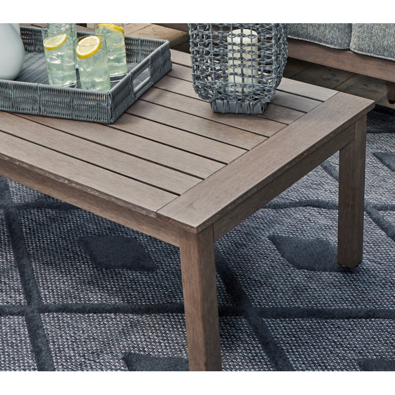 Franchette Rectangular Outdoor Coffee Table , 48.75 " W 26.5 " D