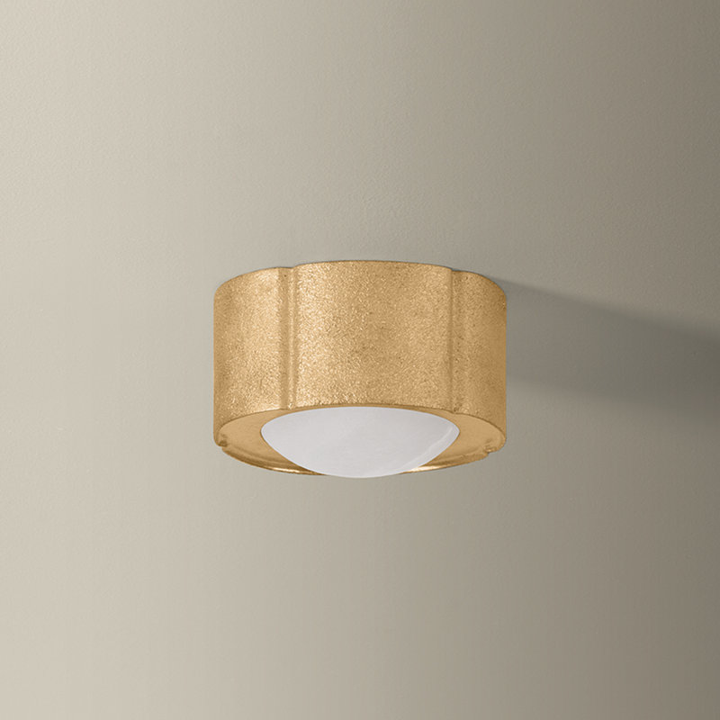 Plafonnier encastré 1 lumière DEL Teka par Noz Nozawa pour Corbett Lighting, 6