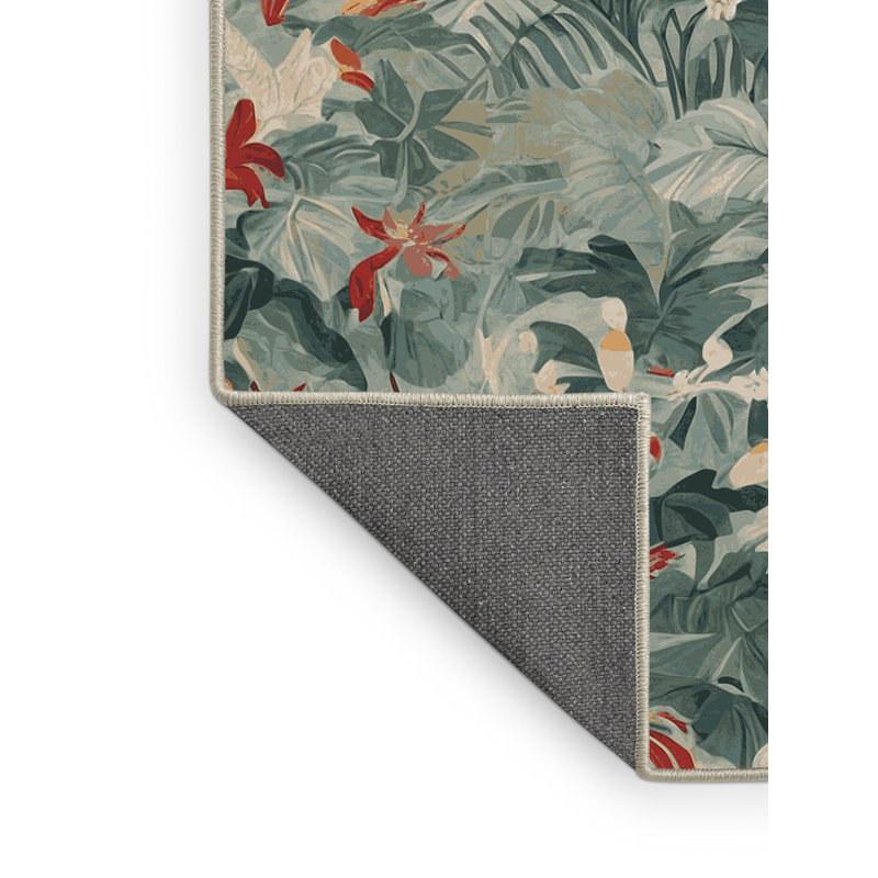 Tapis beige soyeux et moelleux, Rectangle 7 pi x 9 pi