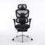 Fauteuil de bureau ergonomique avec support lombaire pour massage