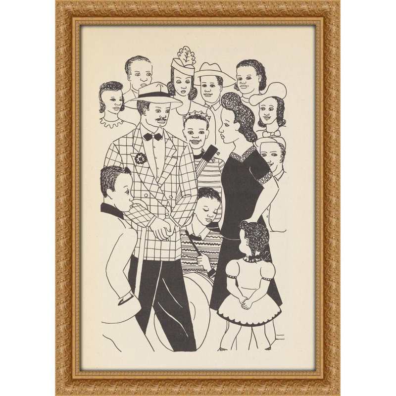 Jasper, the Drummin 'Boy pl6 (1947), H 32 po x l 23 po