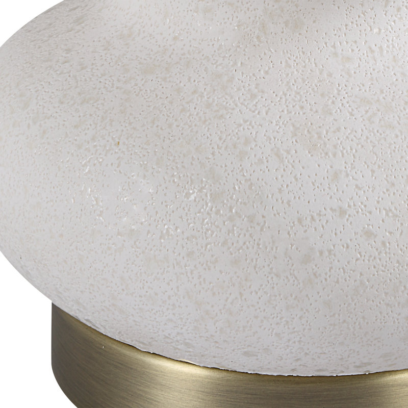 Lampe de table Dalan blanche