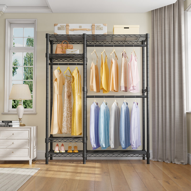 VIPEK V2 Heavy Duty Clothes Rack, Max Load 700LBS, Black