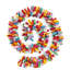 6' Multi-Color Sustainable Wool Novelty Garland