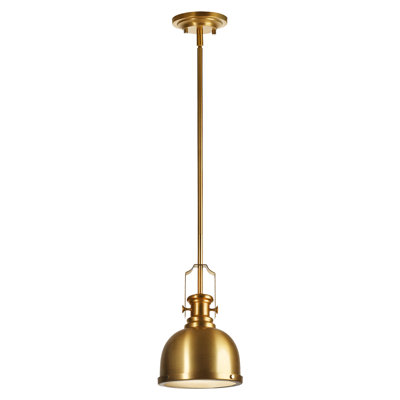 Hailo 1 - Light Gold Dome Pendant