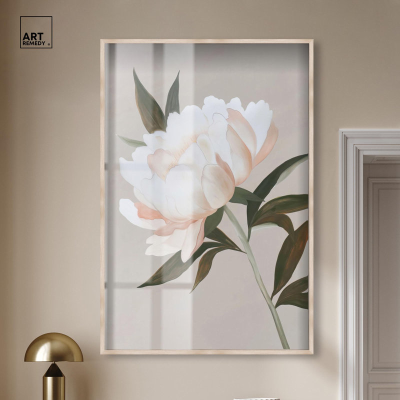 Décoration murale Whit Whitve Unveile Shadowbox, Crème, crème, H 55 po x l 37 po