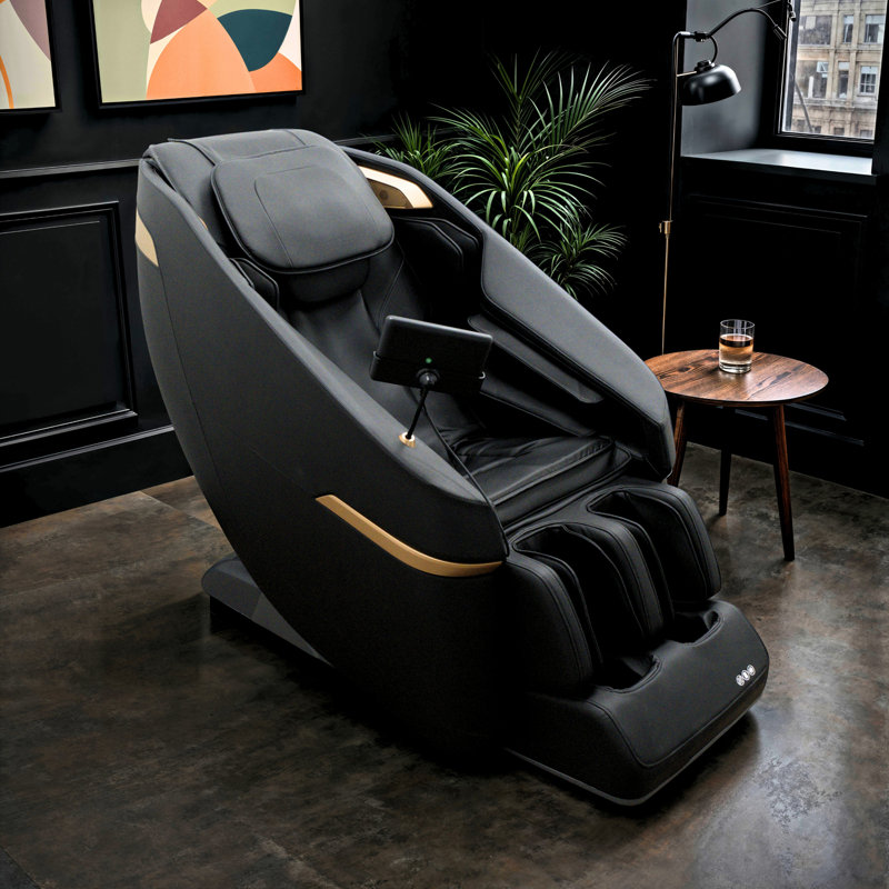 Massage Chair with a Tablet Controller