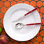Bistrot Solid 5 - Piece Stainless Steel Flatware Set - Service for 1-1511118394