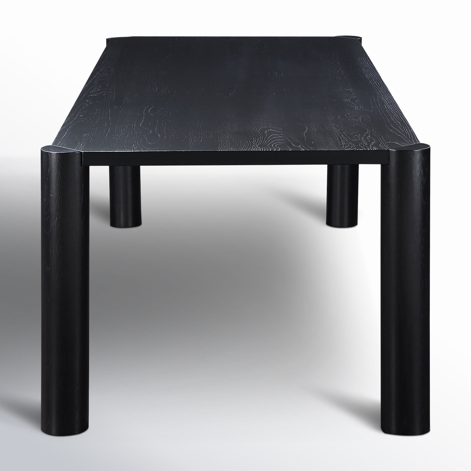 Channing Dining Table, Black, 39" W x 96" L