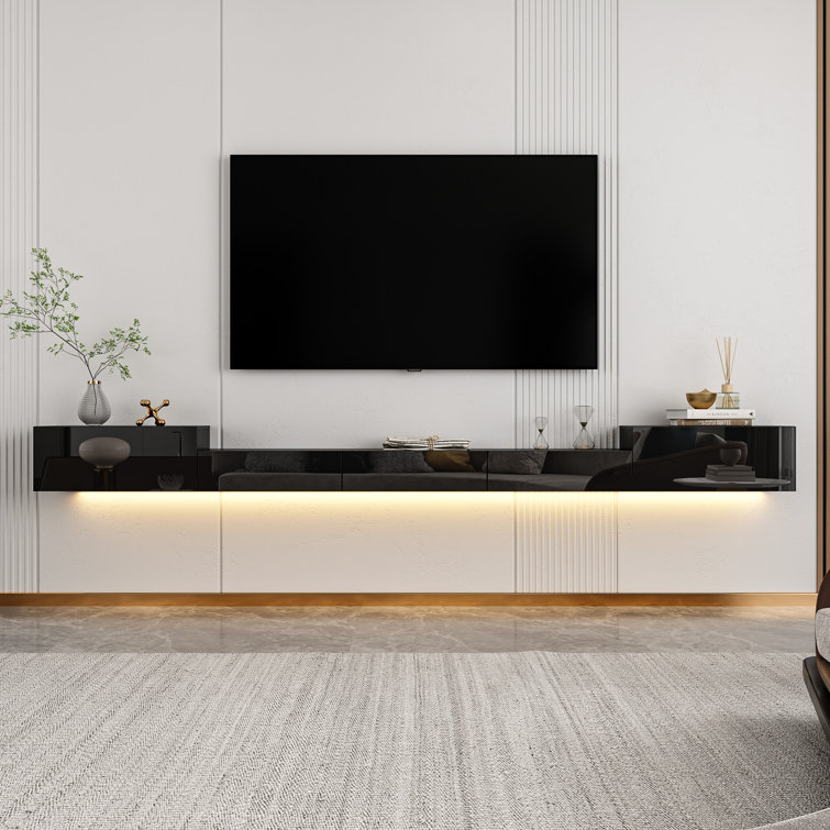 Canica Floating TV Stand for TVs up to 88"