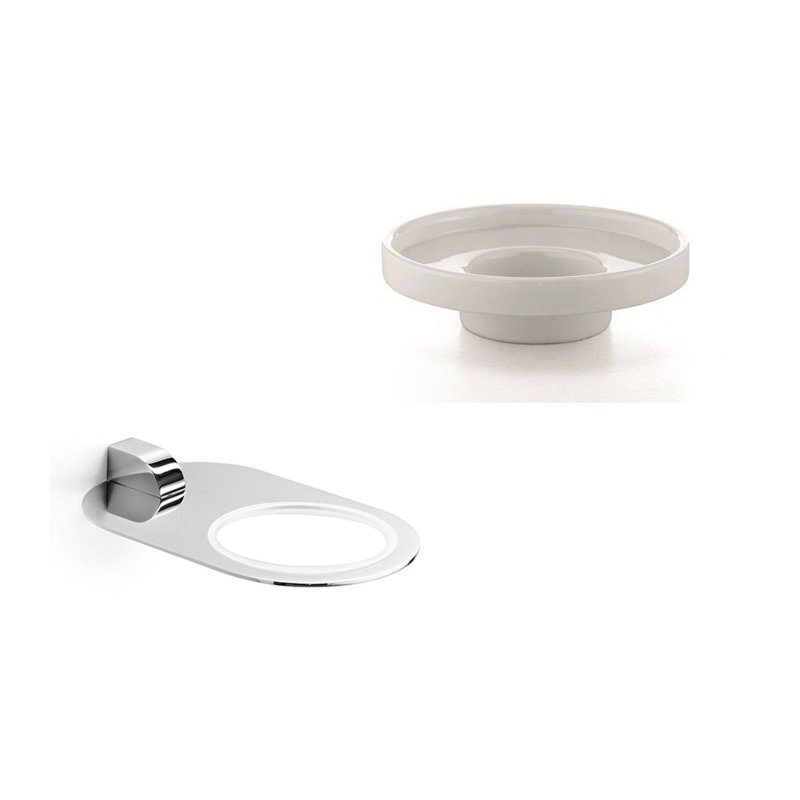 Muci Bathroom Accessory, Ceramic White