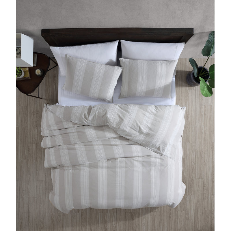  Tan/Ivory Microfiber 2 Piece Comforter Set