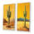 Cadre flottant blanc