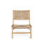 Chaise longue sans accoudoirs en bois d'acacia-1687562080