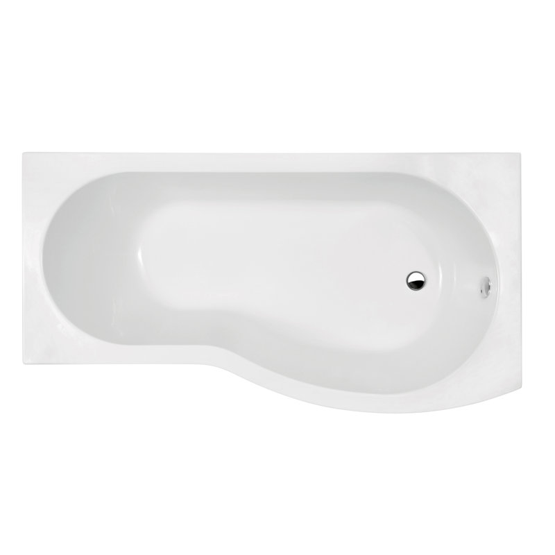 x 900mm Soaking Acrylic Bathtub, Right, 1495mm L x 900mm L