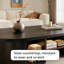Table basse ovale en ardoise