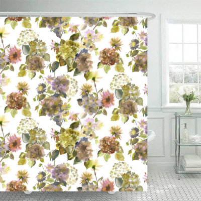 Palace Flower Shower Curtain