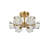 Yil Glass Semi Flush Mount-315579009