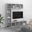 Bazar 180 cm H x 180 cm W Book Cabinet Bookcase-1942052092