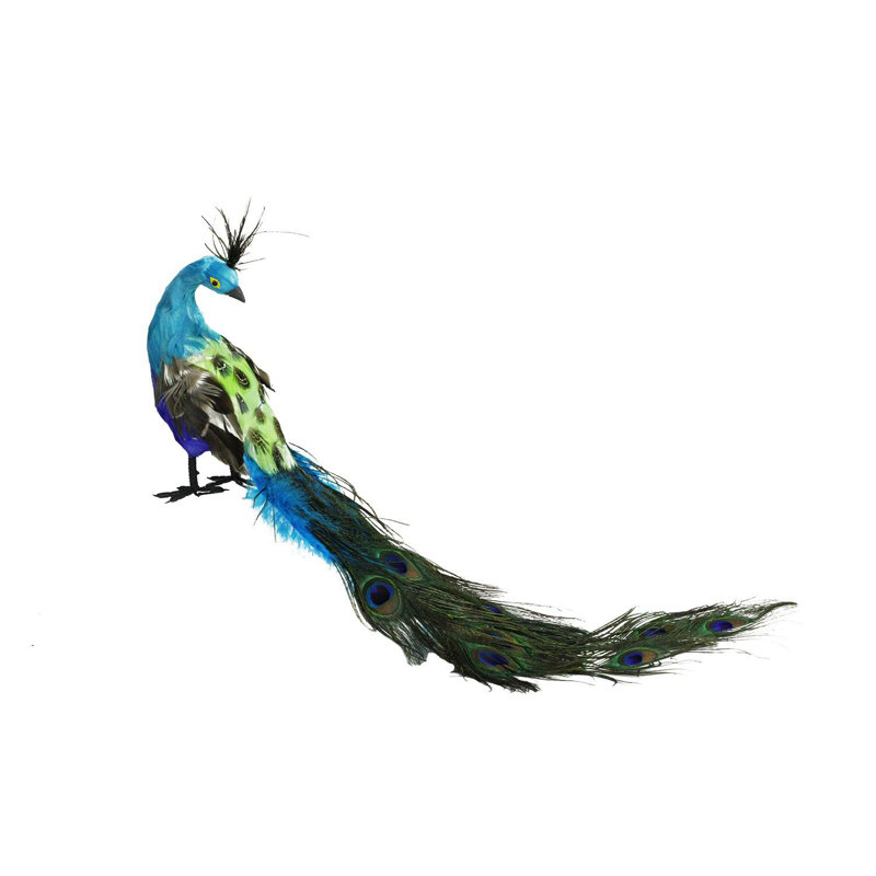 Décoration de Noël 23,5 po Regal Peacock