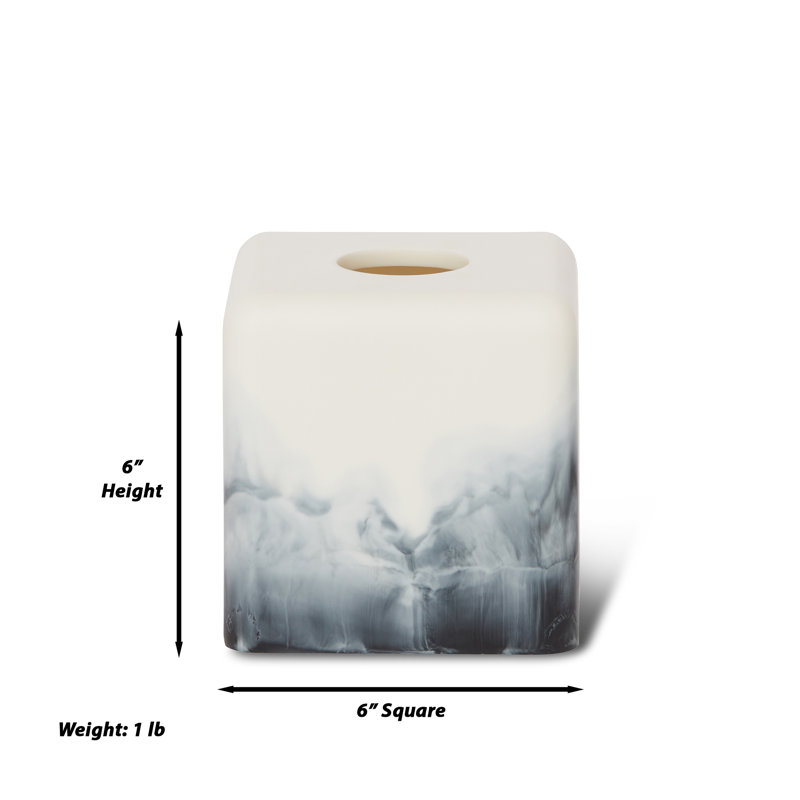 Ensemble de salle de bain 2 pièces Ombre (wpb, housse en tissu)