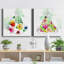 «Fashionable Florals I», ensemble de 2 peintures-951446583-951446579