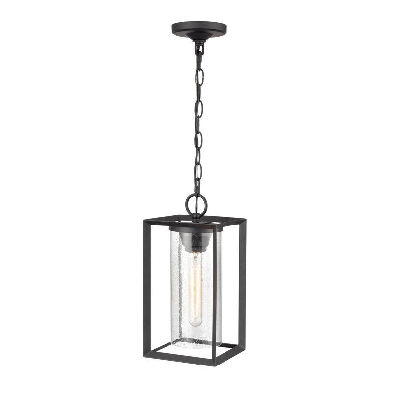 Outdoor Hanging Lantern, Black