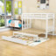 Lit superposé simple en bois avec lit gigogne Dorrion-364733417