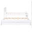 Lit plateforme simple avec tiroirs et lit gigogne blanc - pratique pour le rangement dans la chambre à coucher-1144688606