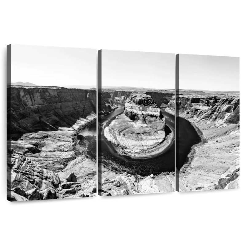 Alvord - Arizona noir - Horseshoe Bend, H 36 po x l 57 po